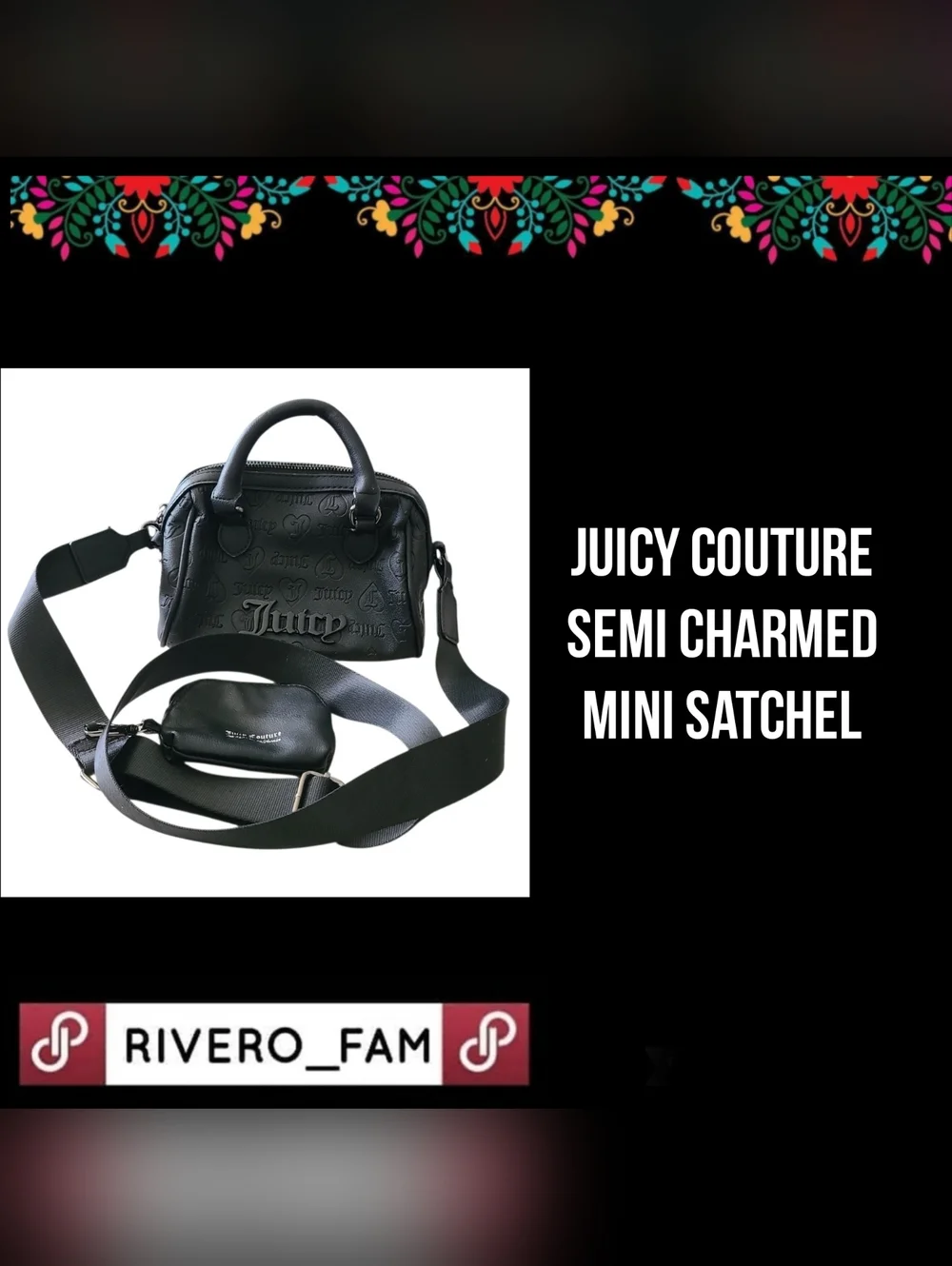 JUICY COUTURE | SEMI CHARMED | MINI SATCHEL